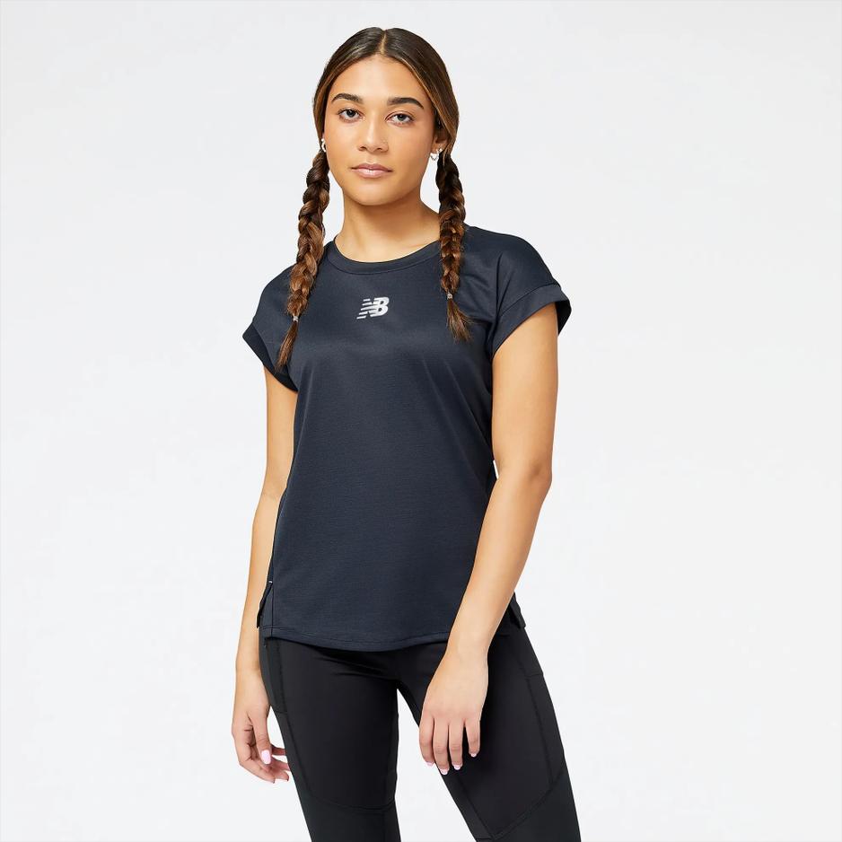 Koszulka New Balance WT23277BK - czarna