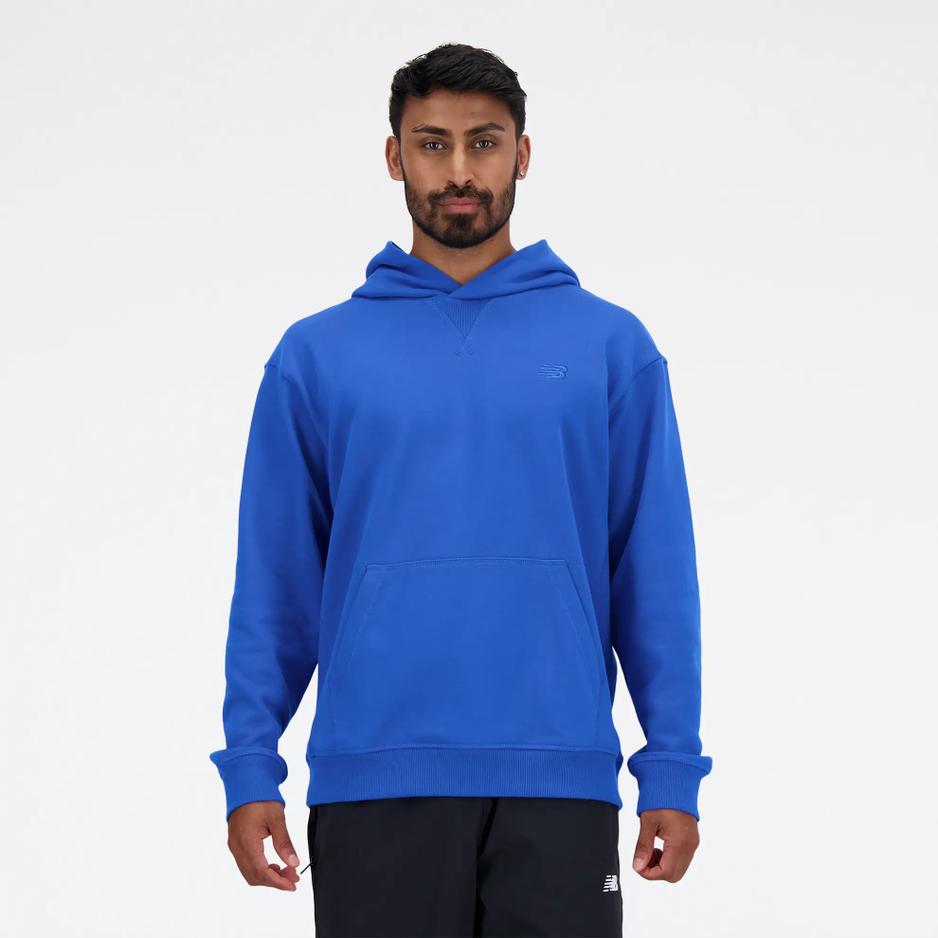Bluza New Balance MT41534BUL - niebieska
