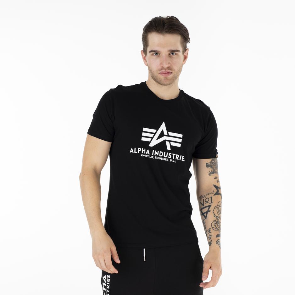 Koszulka Alpha Industries Basic T-shirt  10050103 - czarna