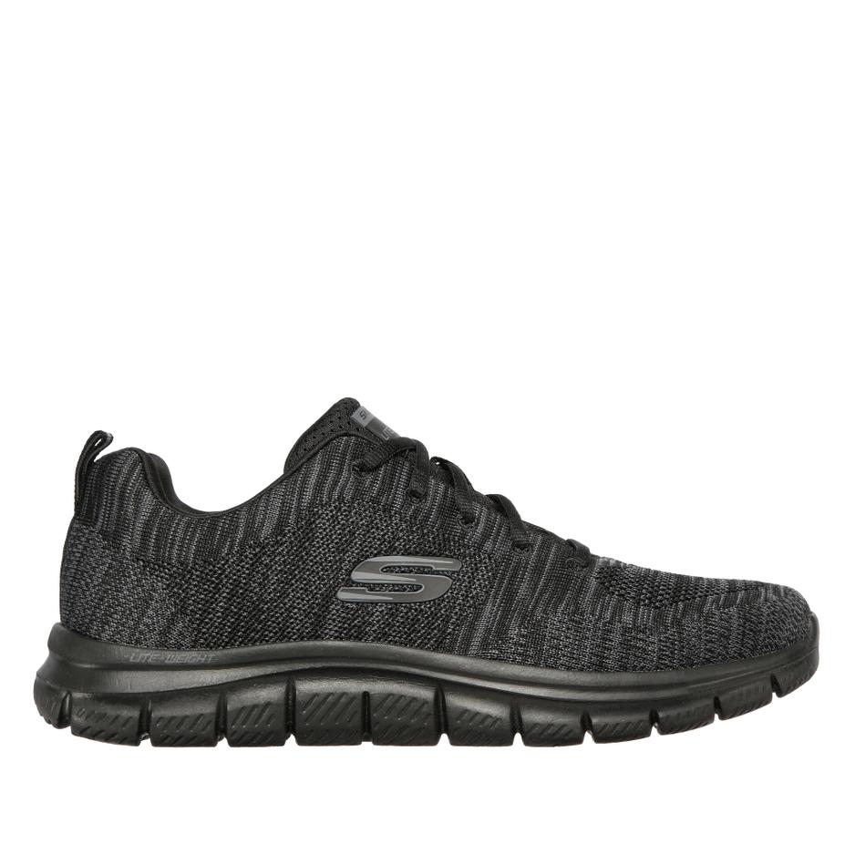 Buty męskie Skechers Track Front Runner 232298BBK - czarne