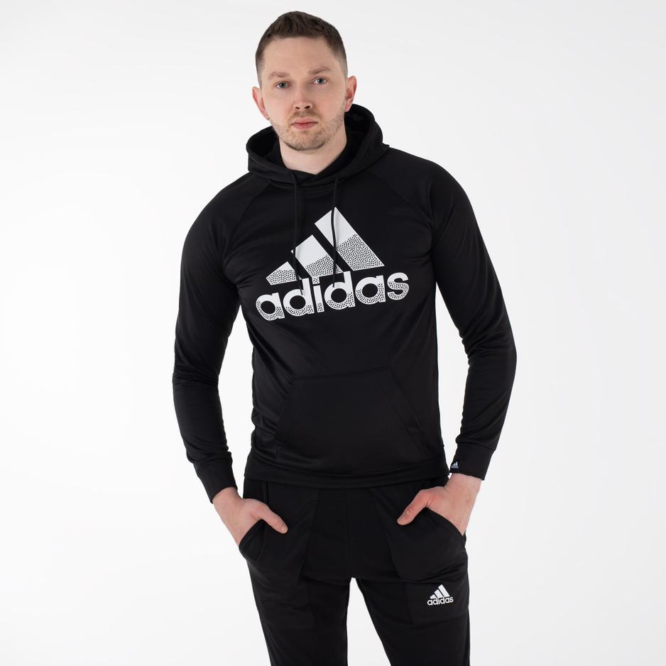 Bluza adidas Aeroready Game And Go Big Logo Hoodie HL2172 - czarna