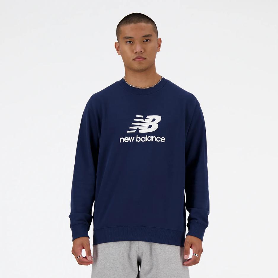 Bluza New Balance MT41500NNY - granatowa