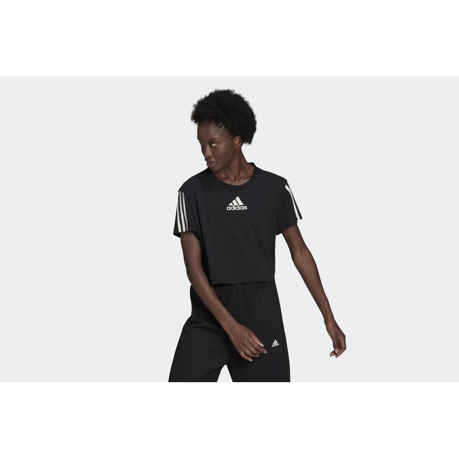 Koszulka adidas Aeroready Made For Training Crop Sport Tee HA1192 - czarna