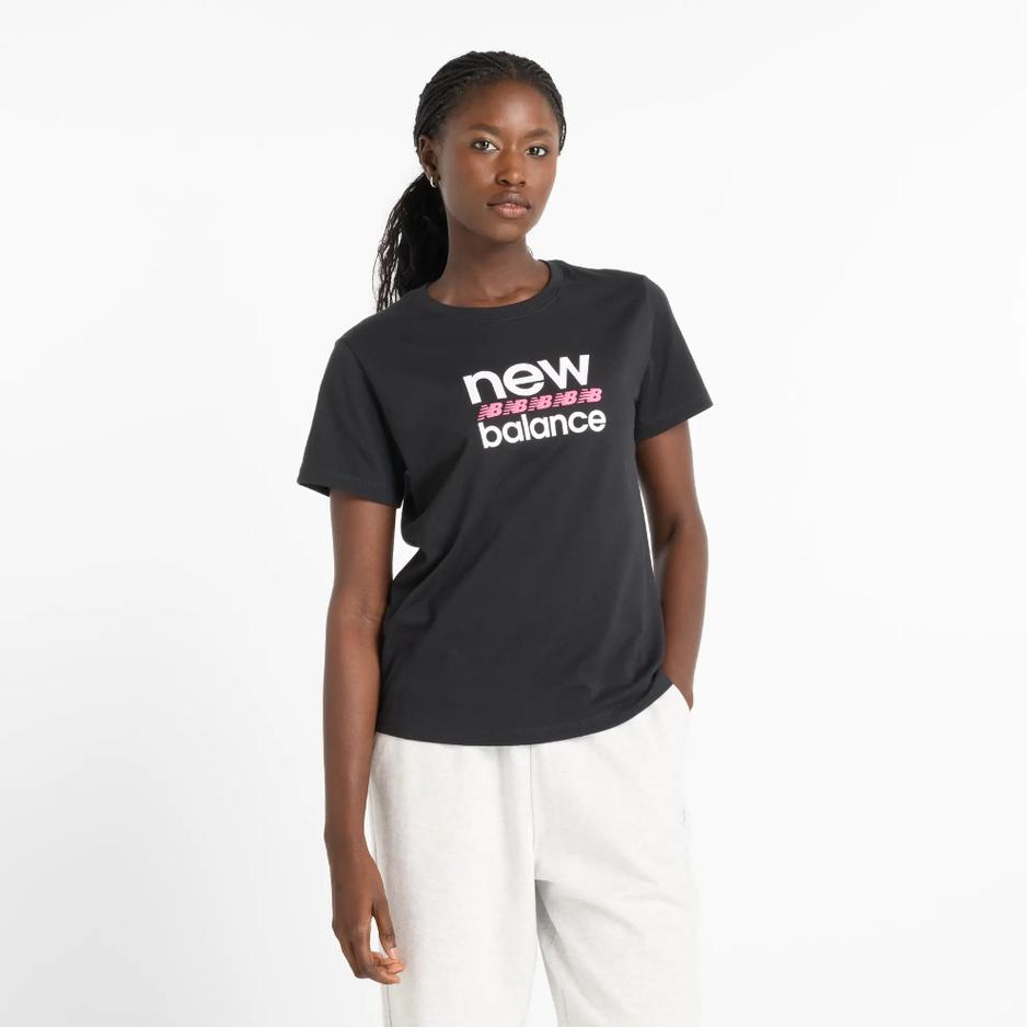 Koszulka New Balance WT51540BK - czarna