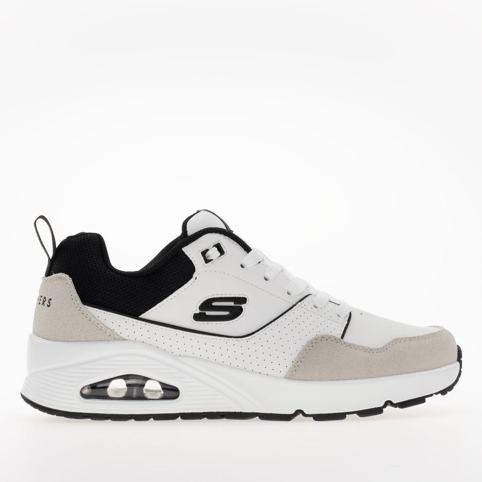 Buty Skechers Uno Retro One 183020WBK - białe