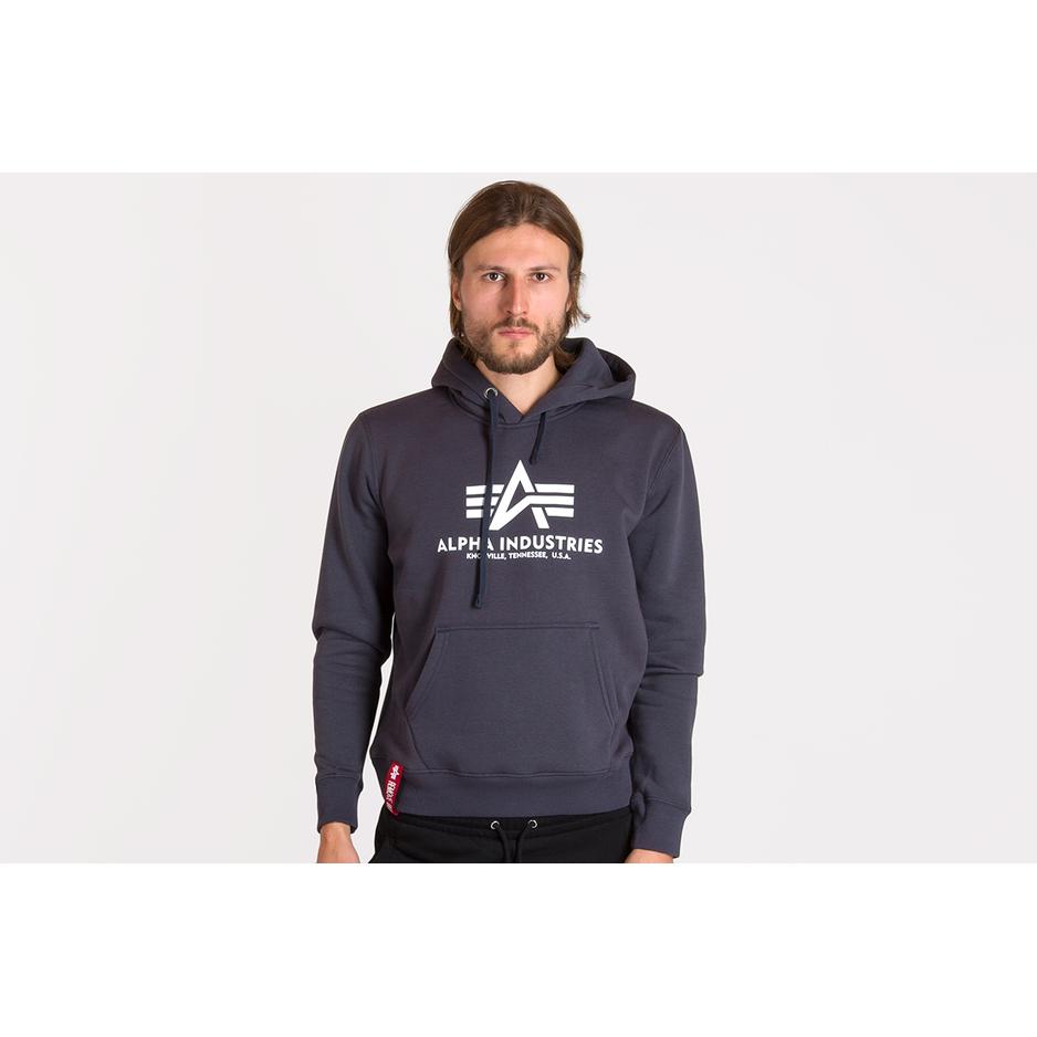 Bluza Alpha Industries Basic Hoody 17831202 - szara