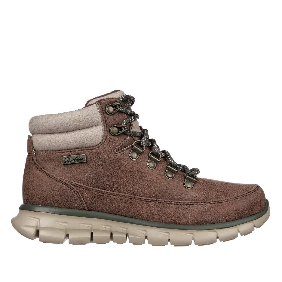 Buty Skechers Synergia Cool Seeker 167425BRN - brązowe