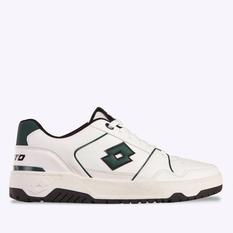 Buty unisex Lotto Boxscore 2400580U-1060 - biało-zielone