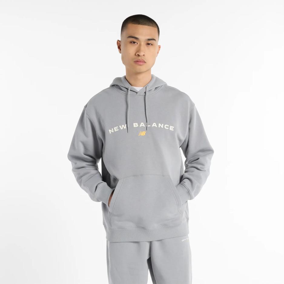 Bluza New Balance MT51516YST - szara