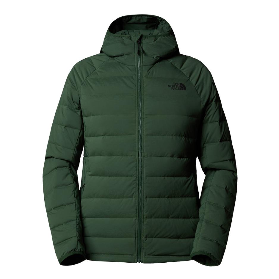 Kurtka The North Face Belleview Stretch Hooded Down Jacket 0A7UJEI0P1 - zielona