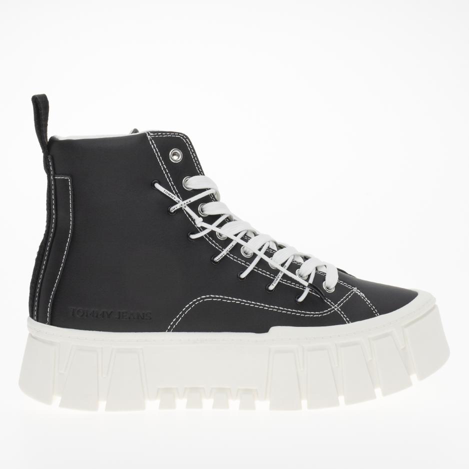 Buty Tommy Jeans TJW Platform MC EN0EN02498-BDS - czarne