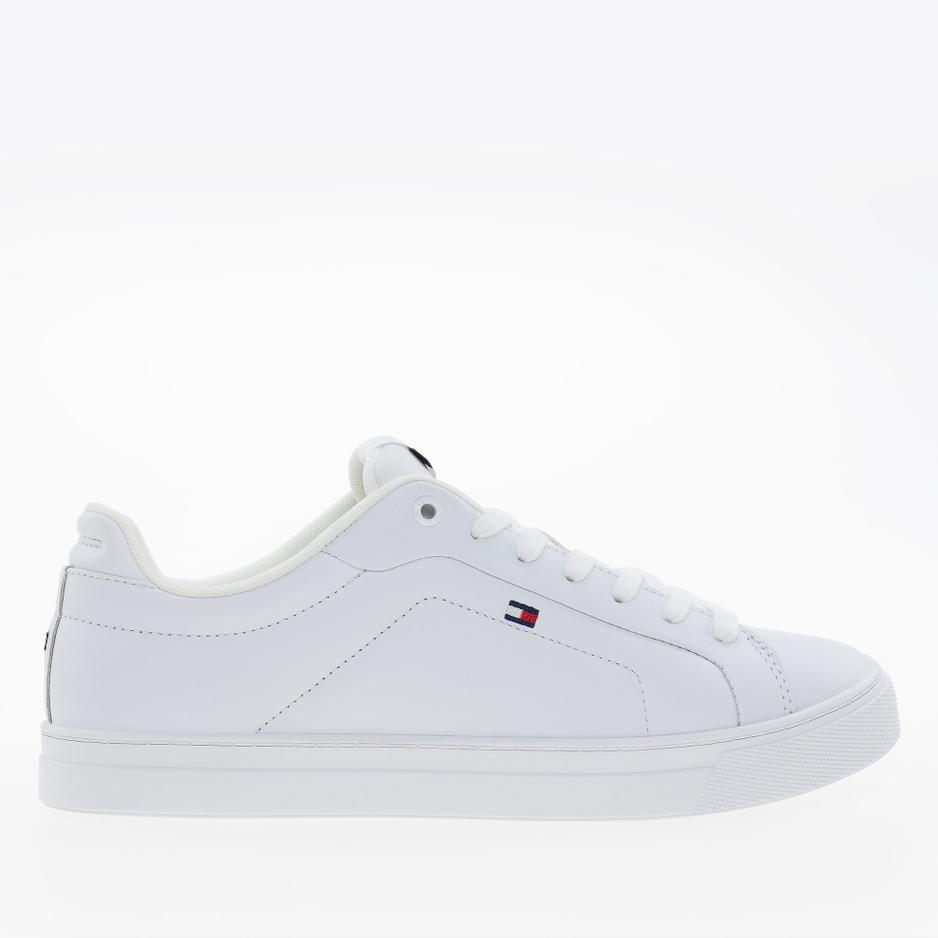 Buty Tommy Hilfiger Icon Court Leather FM0FM05317-YBS - białe