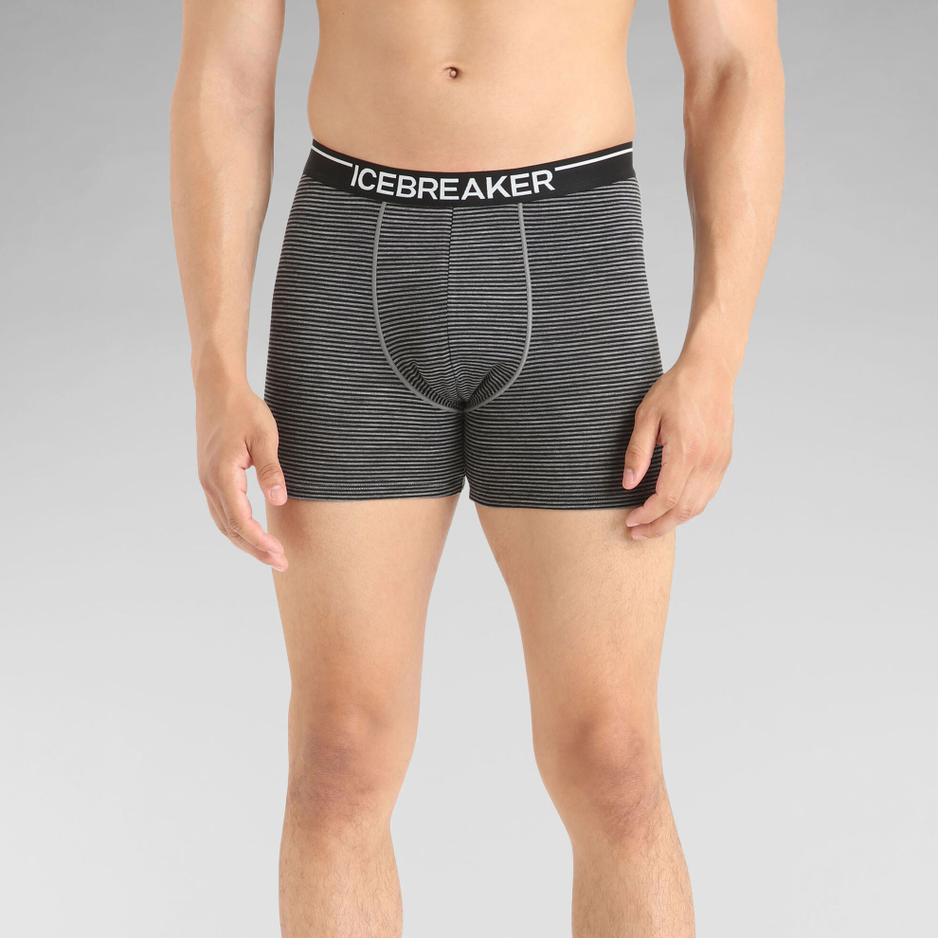 Bokserki Icebreaker Anatomica Boxers 1030290381 - szare
