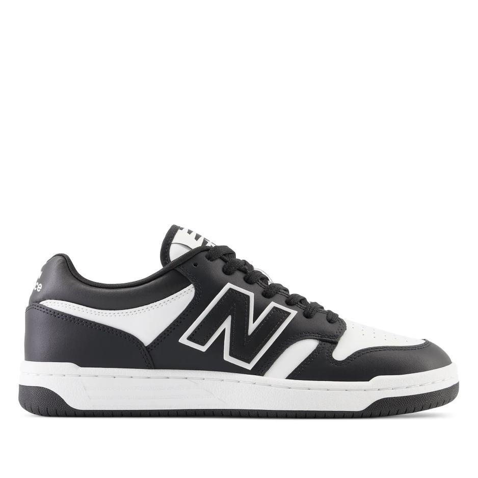 Buty New Balance BB480LBA - czarno-białe