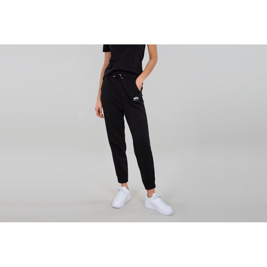 Spodnie dresowe damskie Alpha Industries Basic Jogger SL 11605103 - czarne