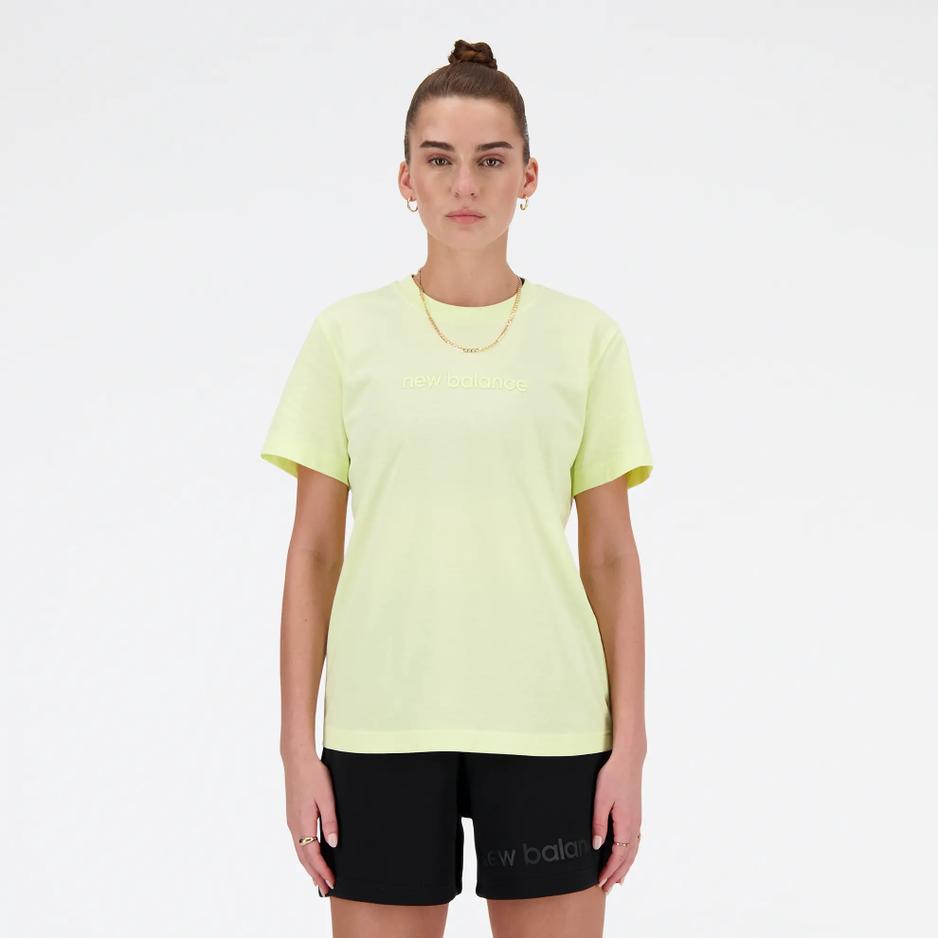 Koszulka New Balance WT41554LLT - zielona