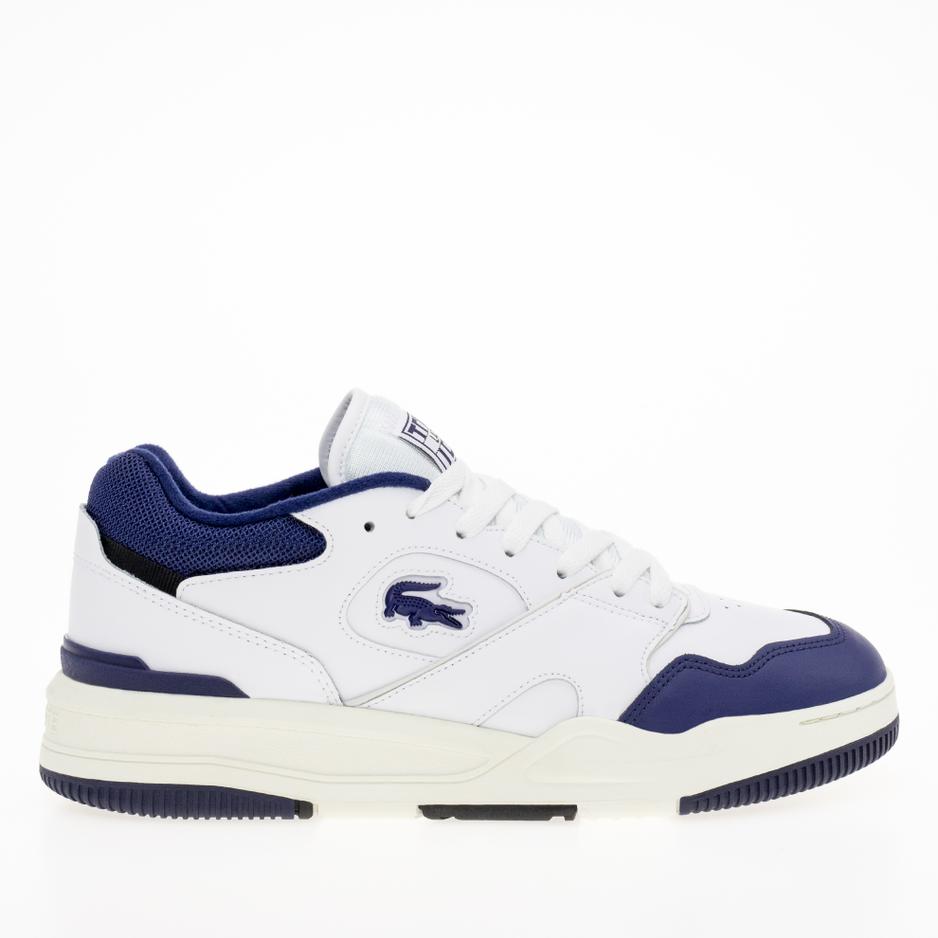 Buty Lacoste Lineshot Mesh Collar Leather Trainers 746SMA0075-042 - białe