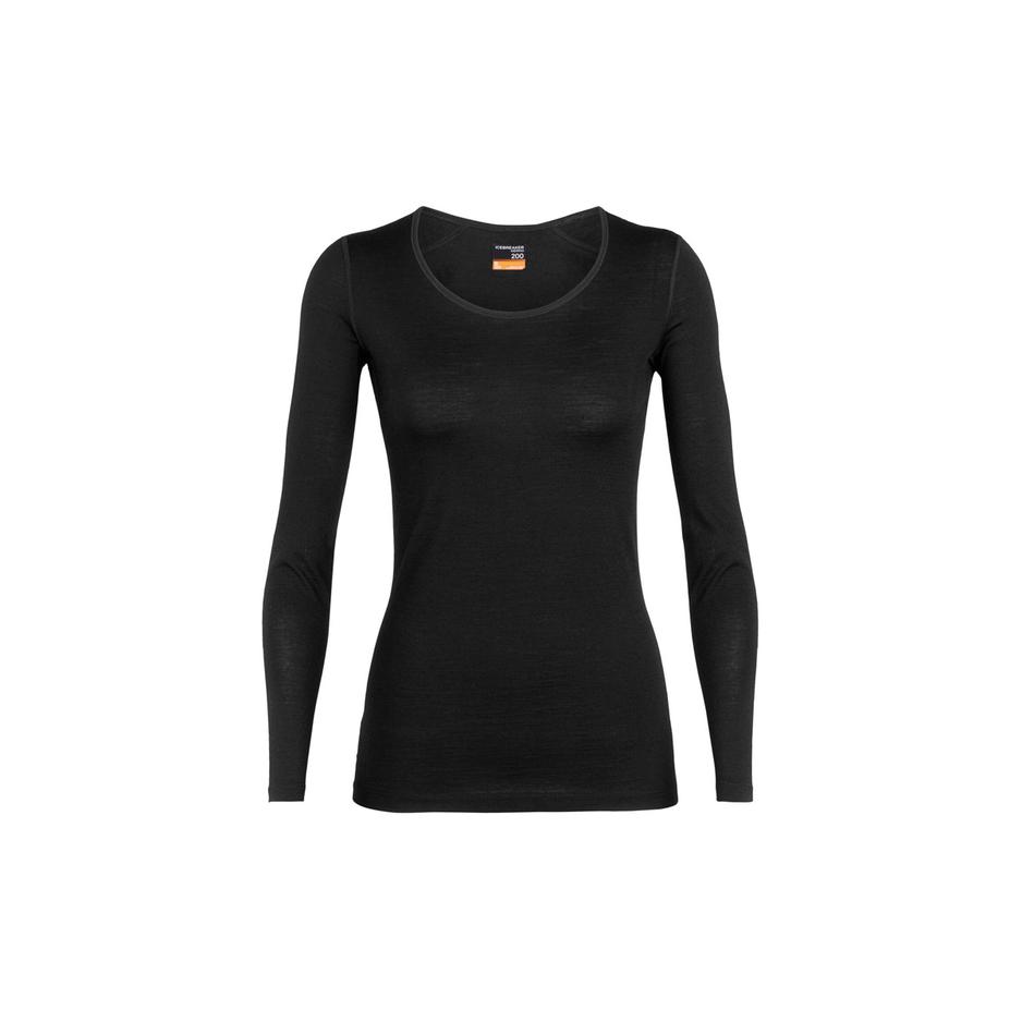 Icebreaker Merino 200 Oasis Long Sleeve Crewe > 104375001