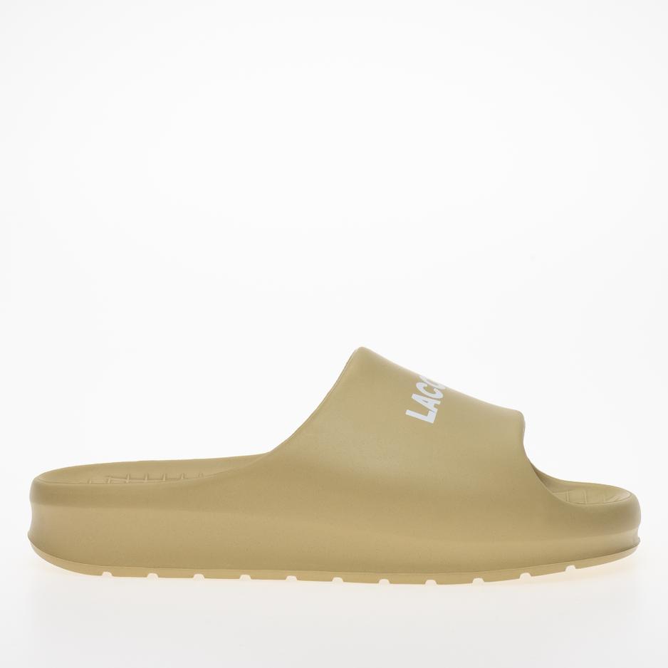 Klapki Lacoste Serve Slide 20 747CFA0020-CJ2 - beżowe