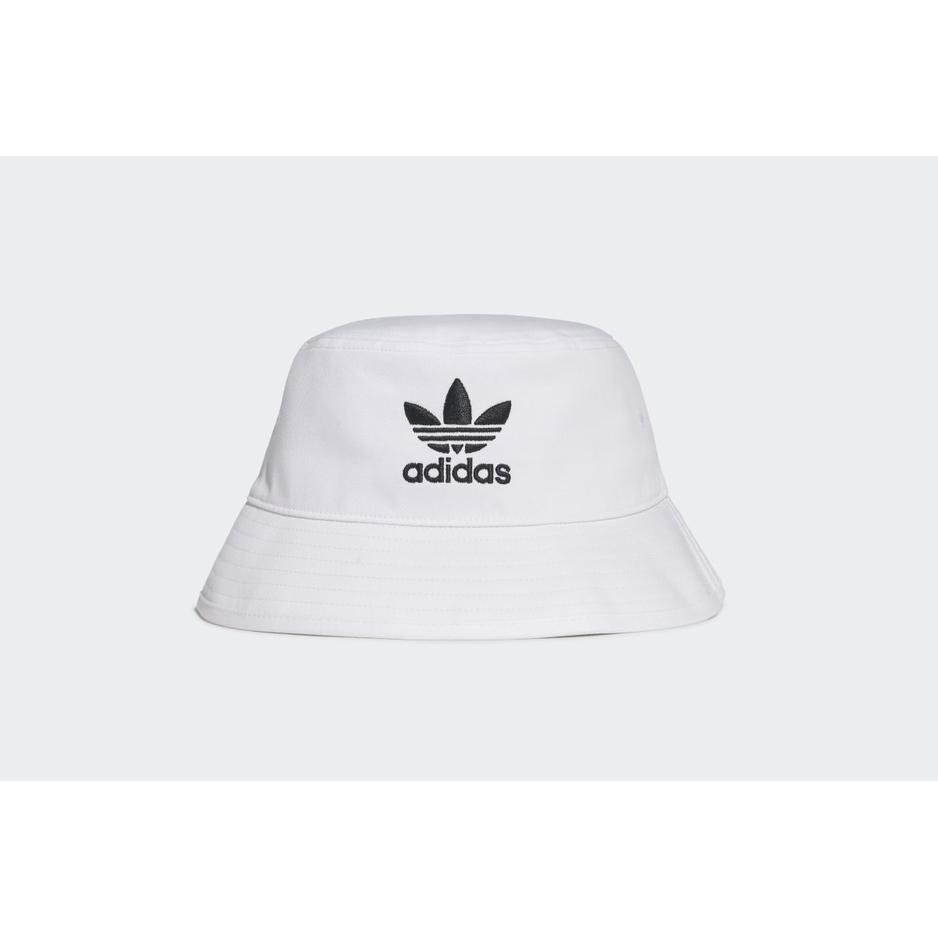 Czapka adidas Originals Adicolor Trefoil Bucket Hat FQ4641 - biała