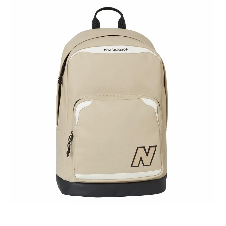 Plecak New Balance LAB23104SOT - beżowy