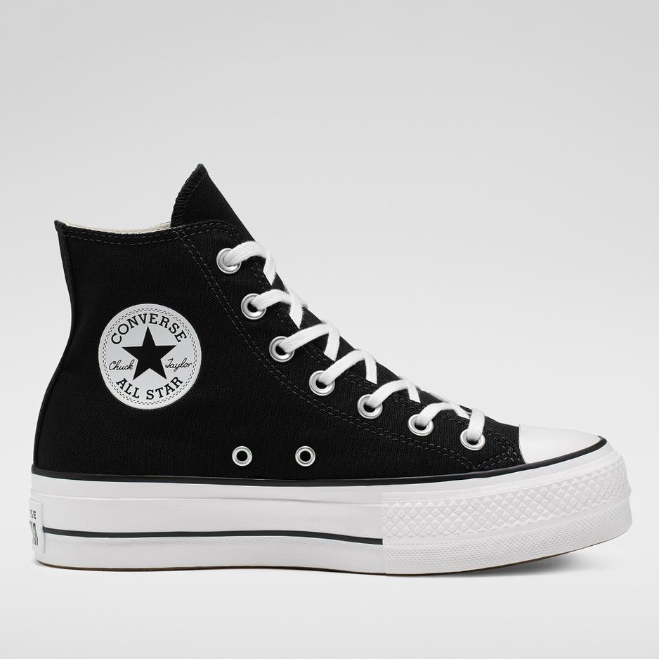 Buty Converse Chuck Taylor All Star Lift Platform Canvas 560845C - czarne
