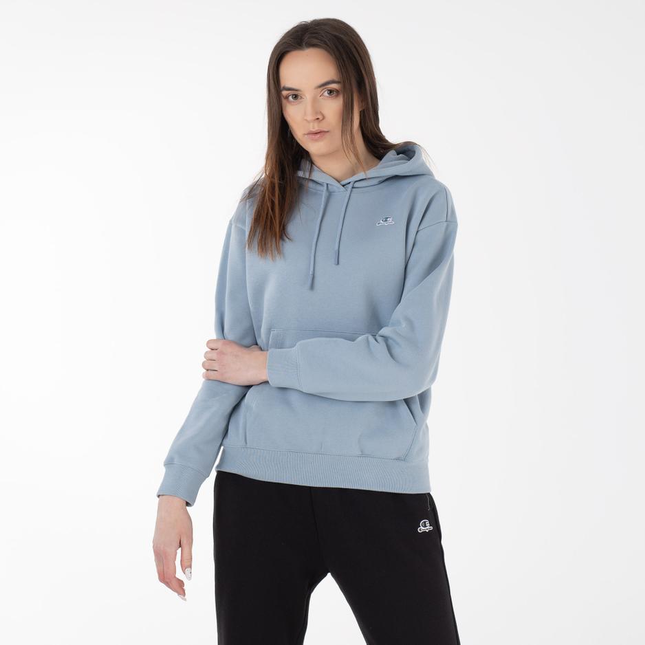 Bluza Champion C Embroidery Fleece Hoodie 115479-BS096 - niebieska