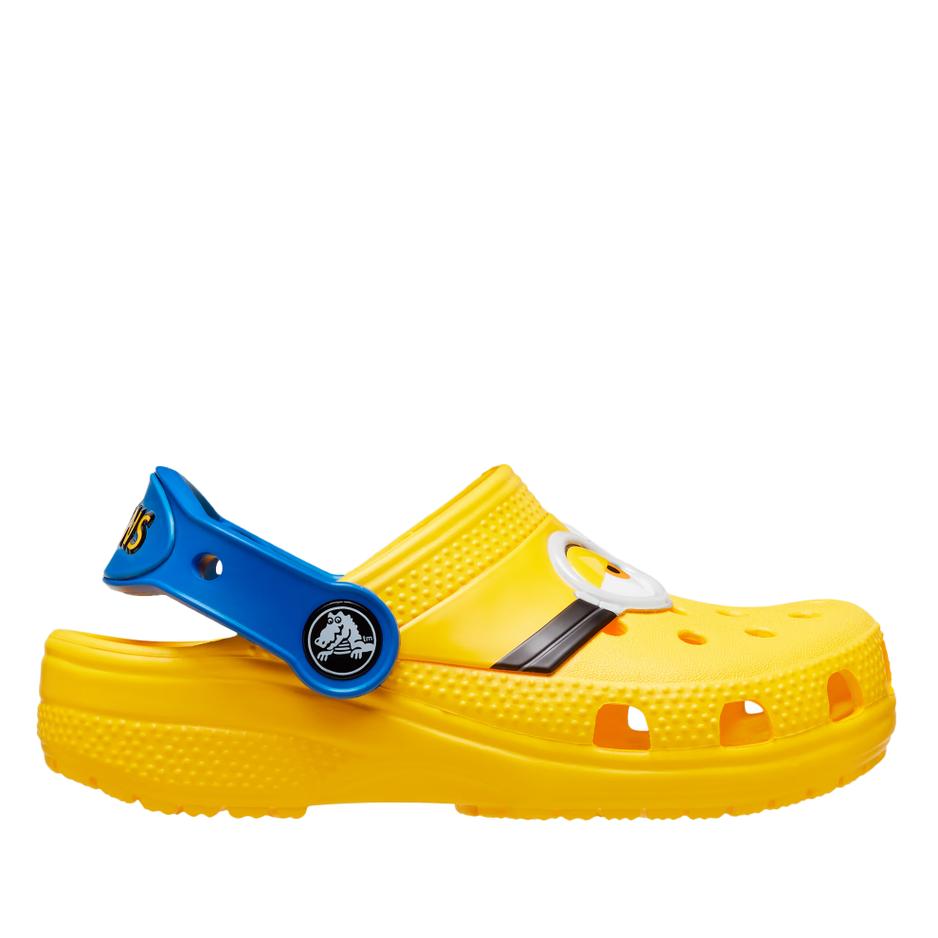 Klapki Crocs Toddler Fun Lab Classic I Am Minions Clog 206810-730 - żółte