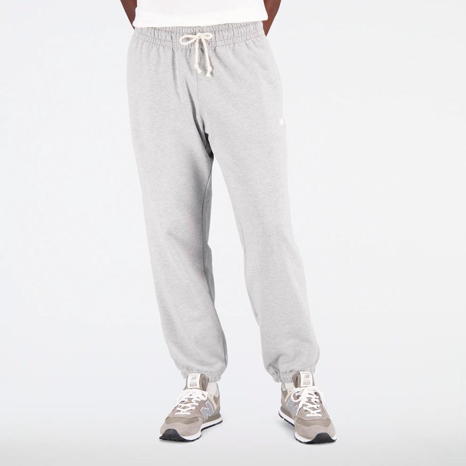 Spodnie dresowe New Balance MP31503AG - szare