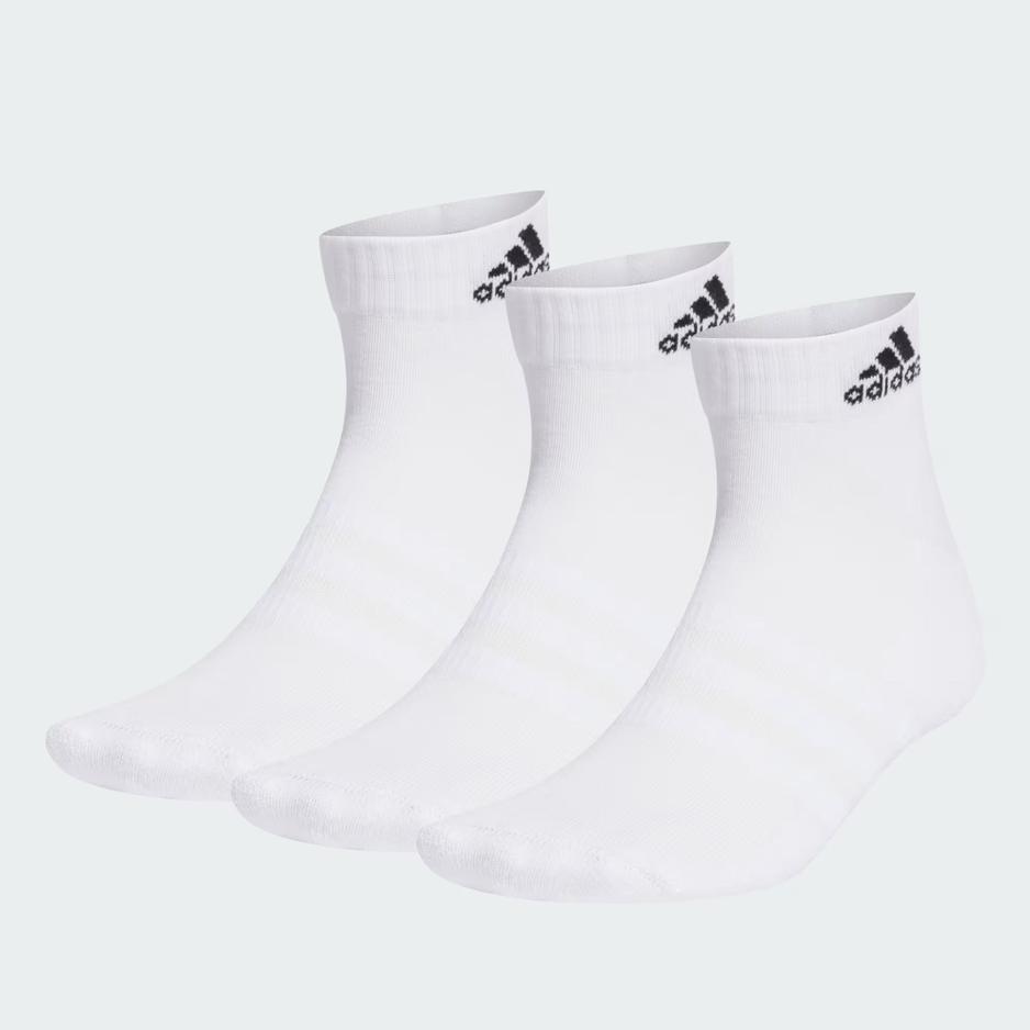Skarpety adidas Sportswear Cushioned Sportswear Ankle Socks 3 Pairs HT3441 - białe