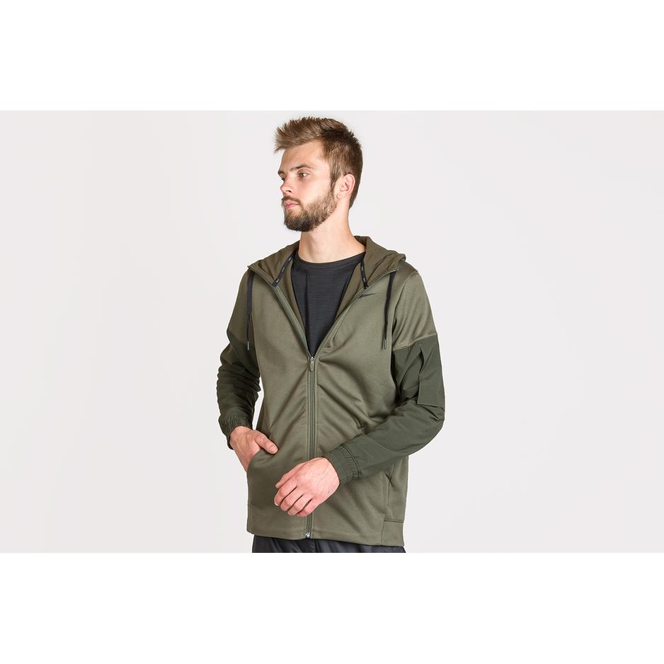 NIKE THERMA FULL ZIP PLUS TRAINING HOODIE > BV6309-325