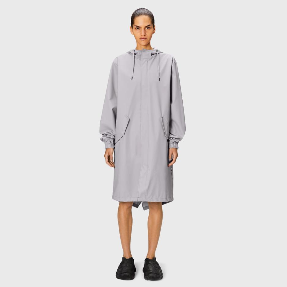 Kurtka Rains Fishtail Parka W3 18140-11 - szara