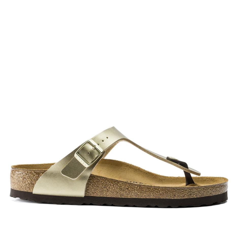 Japonki Birkenstock Gizeh 1016109 - złote
