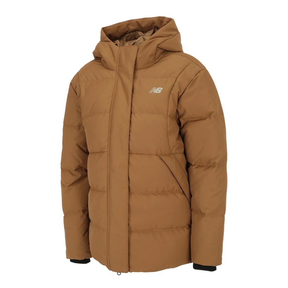 Kurtka New Balance WJ34315WOI - brązowa