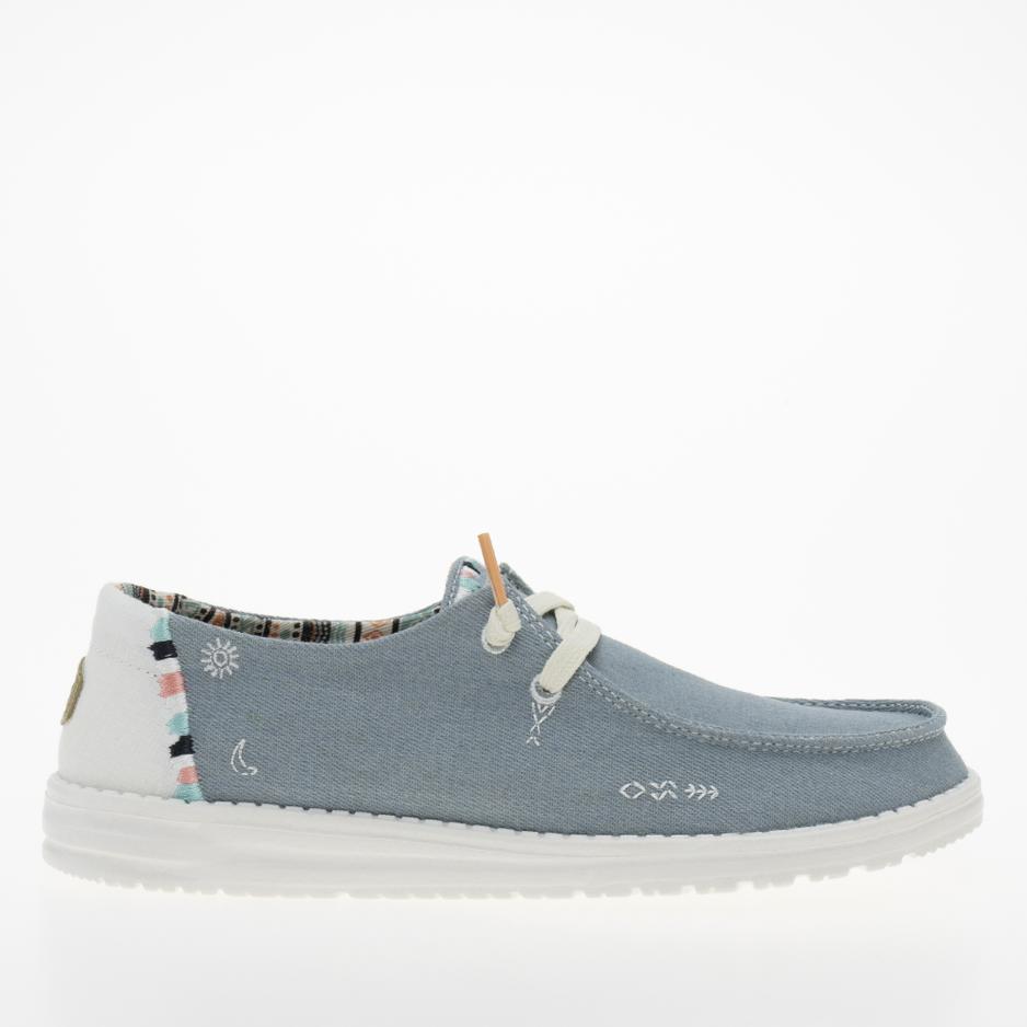 Buty Hey Dude Wendy Boho 40054-4MH damskie, niebieskie