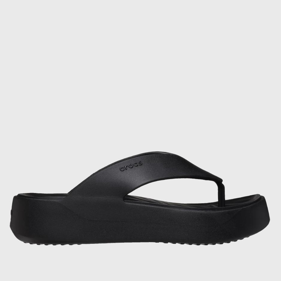 Klapki Crocs Getaway Platform Flip 209410-001 - czarne
