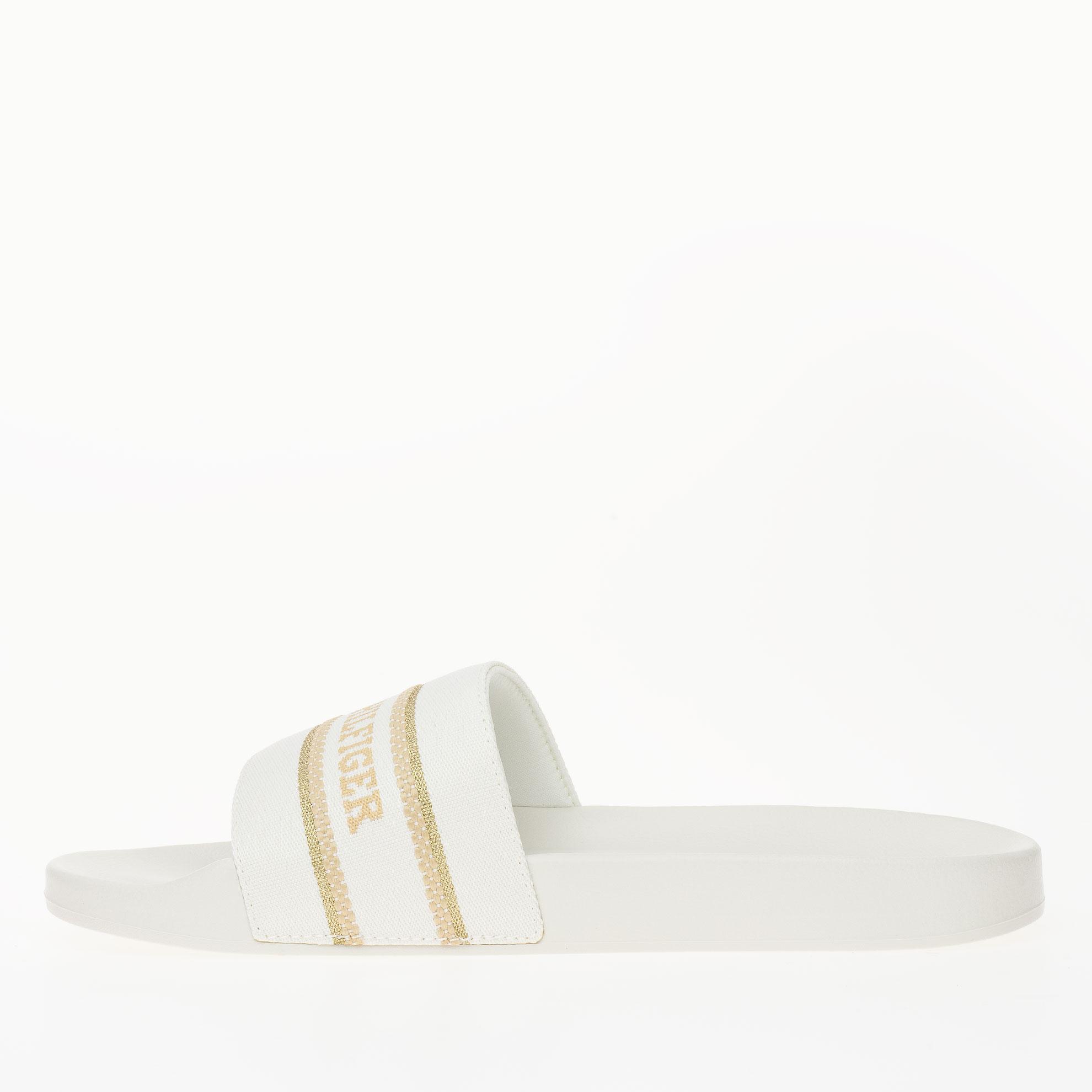 Klapki Tommy Hilfiger Poolslide With Webbing FW0FW07845-YBL