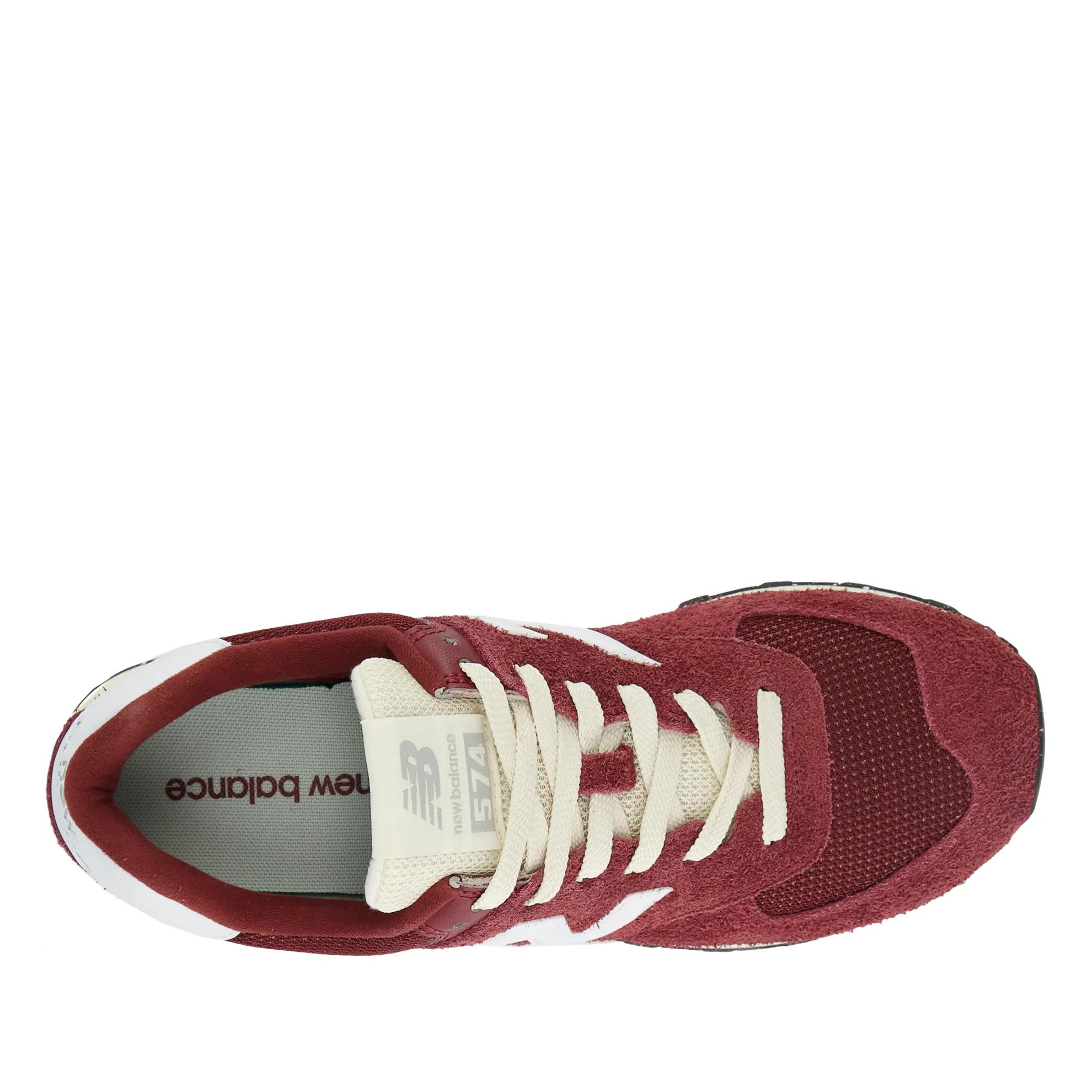 Buty New Balance U574RBK unisex, bordowe