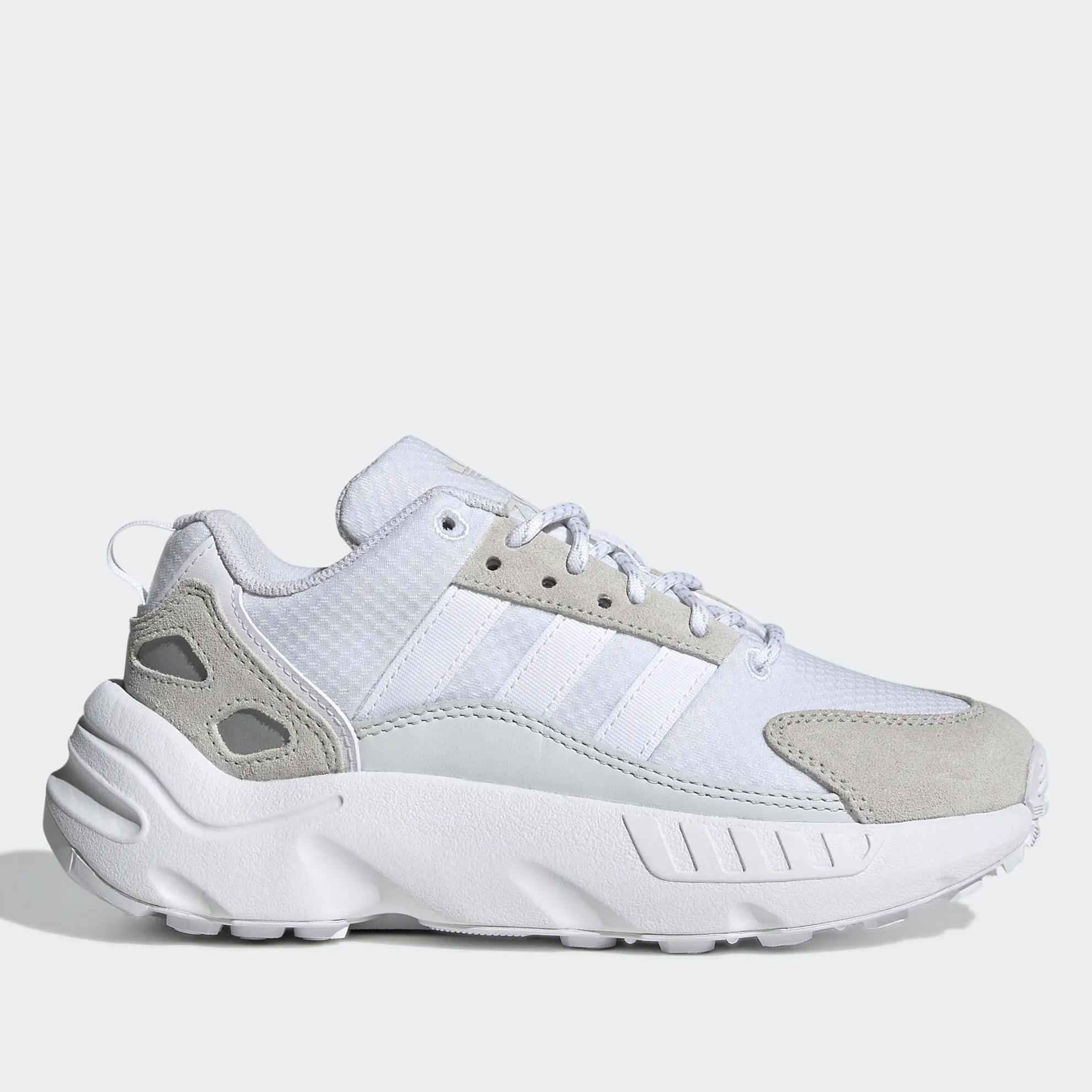 BEN✴︎✴︎ Buty adidas Originals ZX 22 GW3660 młodzieżowe, biało-beżowe