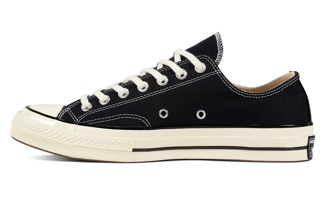 CONVERSE Chuck Taylor 70 ブラック ローカット Trampki Converse Chuck 70 Classic Low Top 162058C