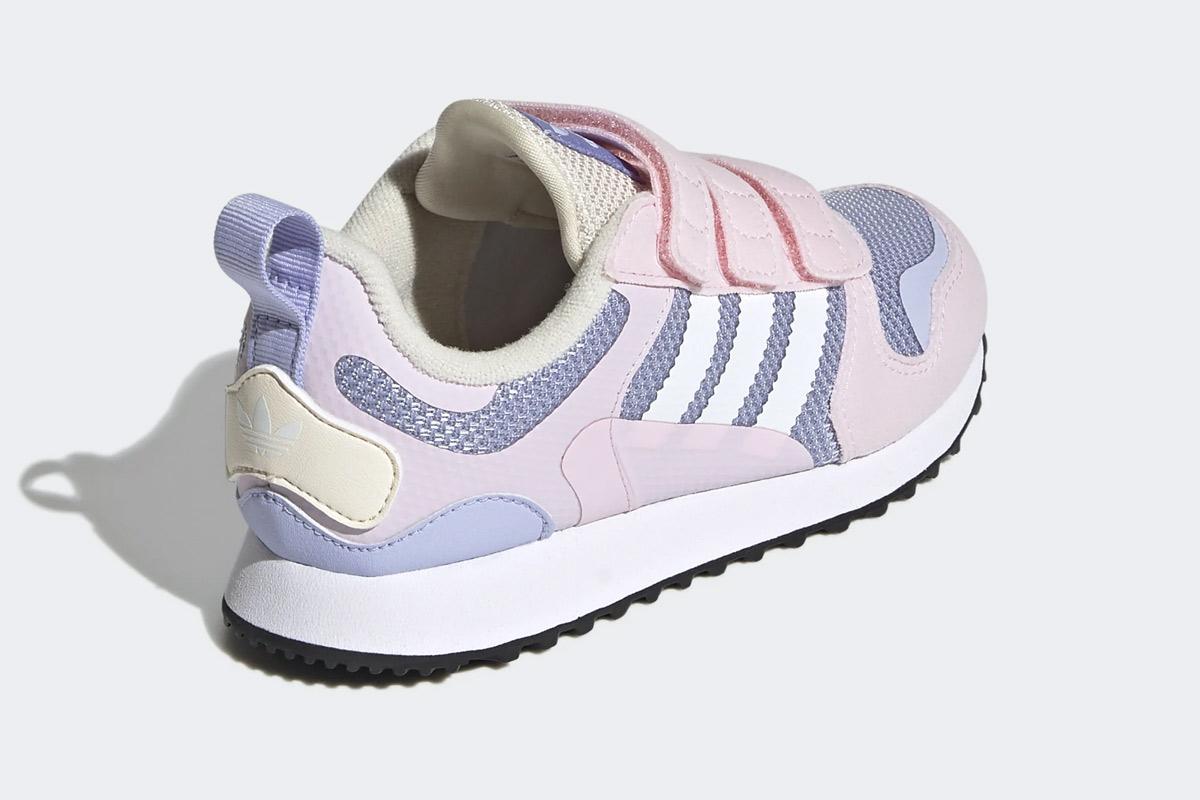ろおず Buty adidas ZX 700 HD GZ7521 dziecięce, różowo-fioletowe