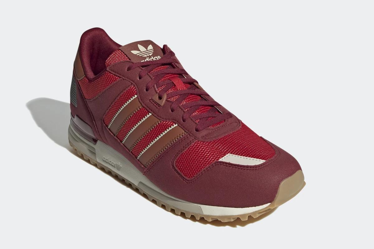Buty adidas ZX 700 FX6956 męskie, czerwone