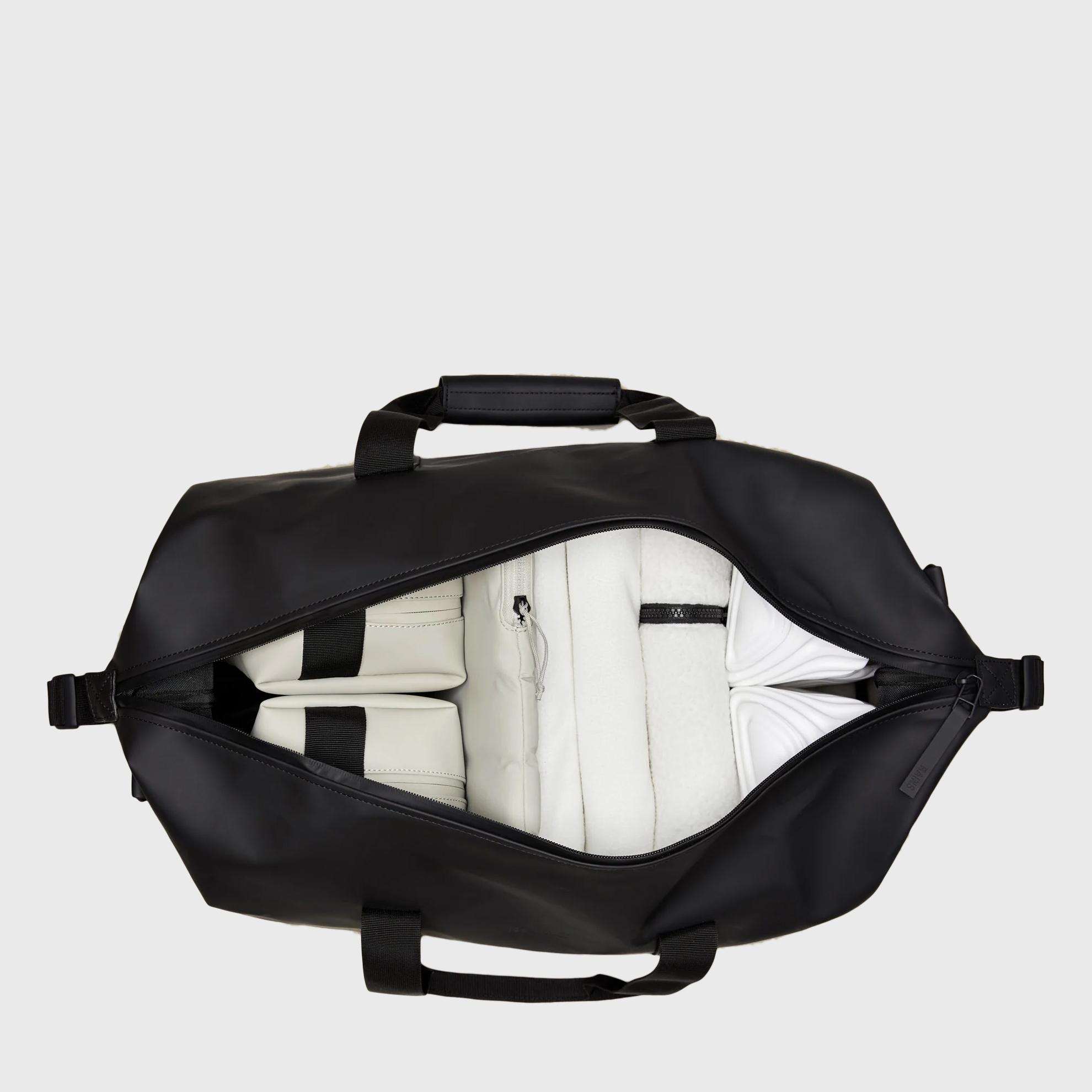 RAINS｜ (Hilo Weekend Bag (14200-03)) RAINS HILO WEEKEND BAG W3 14200-01 Black