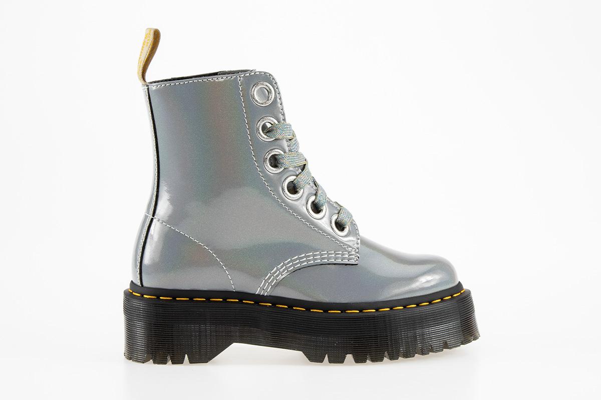 Prysm 26227040 Dr Martens Molly Silver Martens Vegan Molly Dr