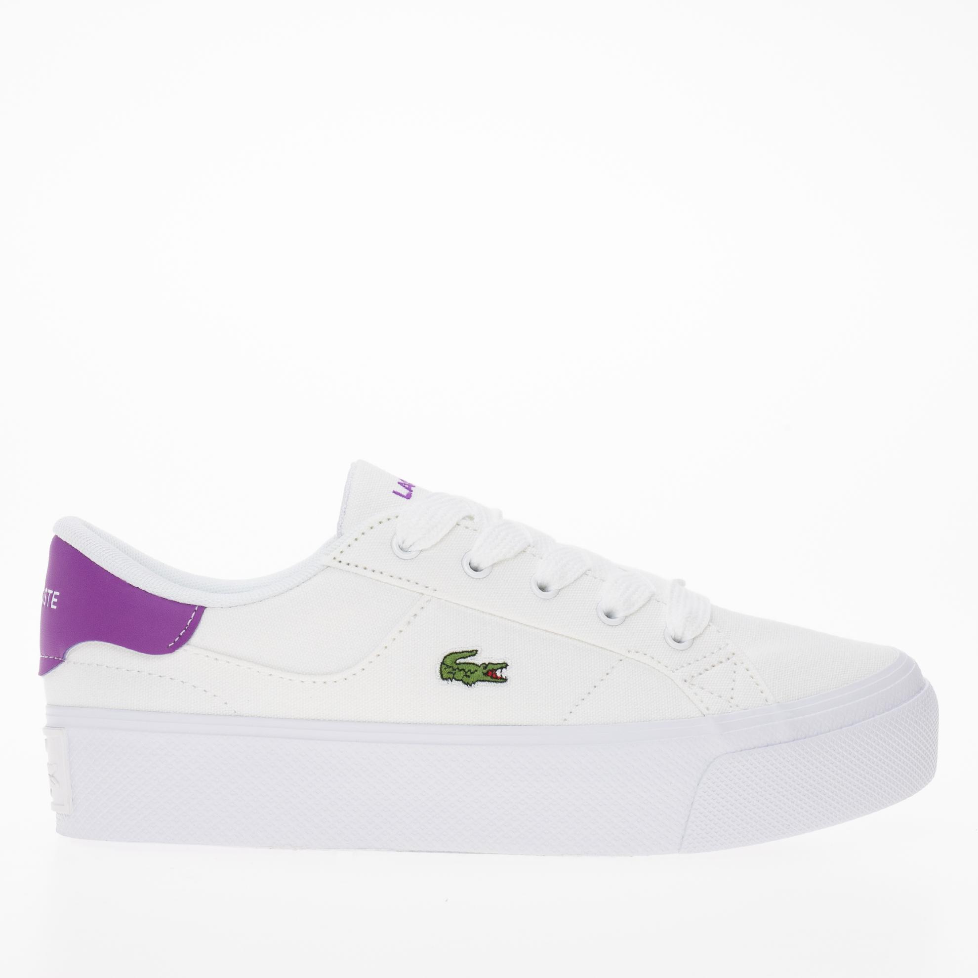 スニーカー LACOSTE Gian Platform 7-45CFA0012 Buty Lacoste Ziane Platform Textile 745CFA0012-Z54 damskie