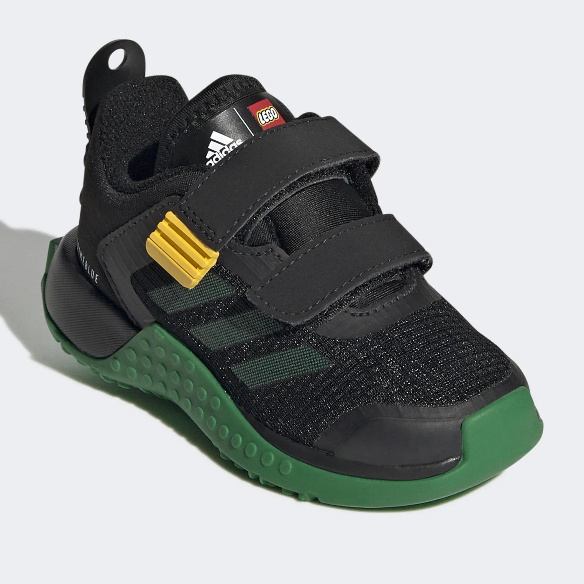 Buty adidas X Classic Lego FZ5444 dziecięce, czarno-zielone
