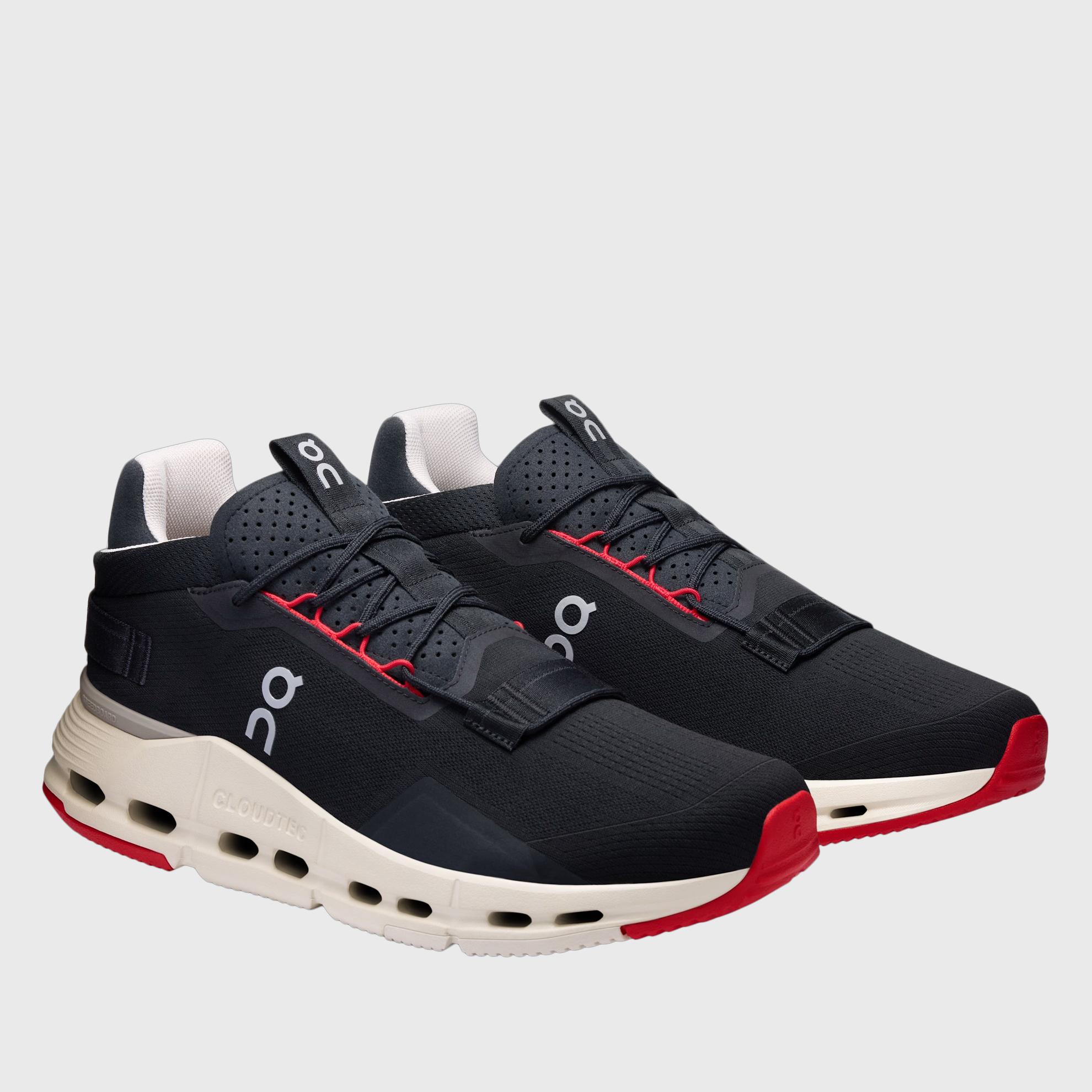 福袋 売れ残り On Buty Running czarne męskie, 3ME30213185 2 Cloudnova 健康家電