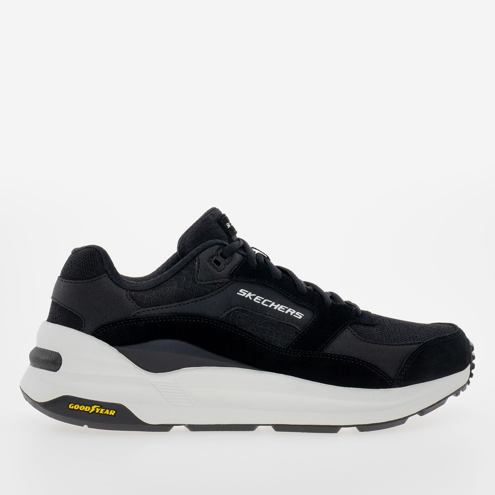 【23.65】22SS★ 23.65 VERYLIGHT SHOES Buty Skechers Goodyear Global Jogger 237200_BKW męskie, czarne
