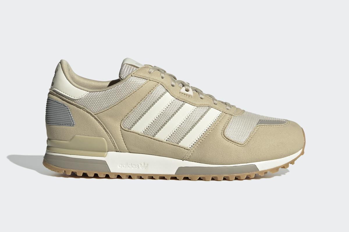 ぽぽ Buty adidas Originals ZX 700 HD FX6959 męskie, beżowe