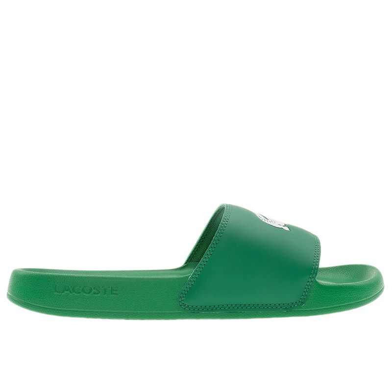 Klapki Lacoste Serve Sliders 749CMA0041-1R7 - zielone